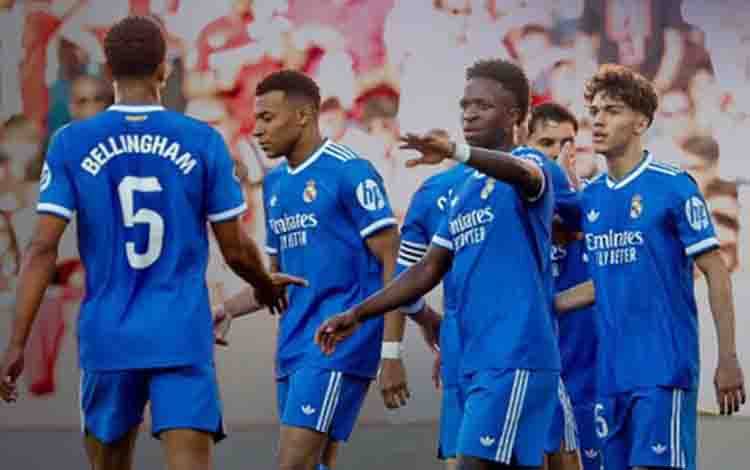 Gol Vinicius Bawa Real Madrid Tundukkan Sevilla dengan Skor Tipis 1-0