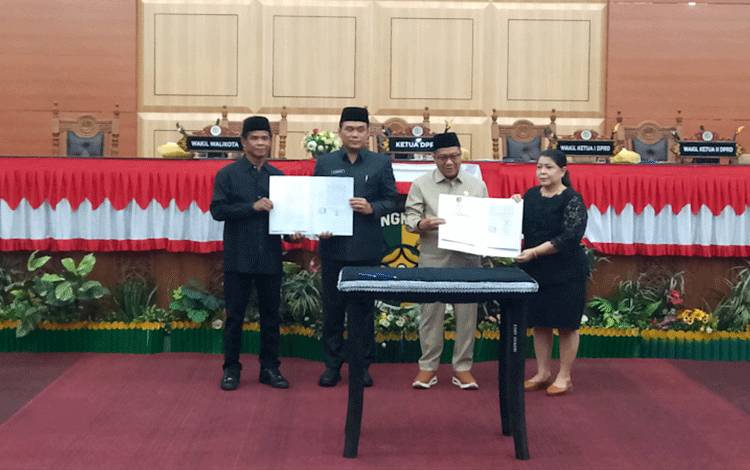 DPRD Palangka Raya Sahkan Perda Penerangan Jalan Umum dan Lingkungan
