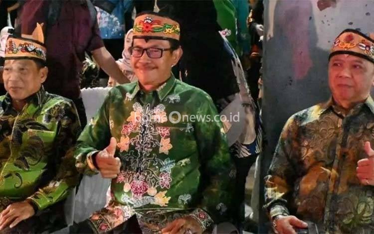 Wakil Bupati Lamandau Abdul Hamid saat menghadiri pembukaan Festival Budaya Isen Mulang 2026, Minggu, 17 Mei 2026. (FOTO: IST)