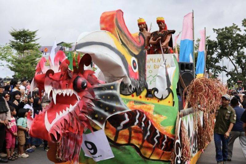 Gunung Mas Angkat Semangat Tambun Bungai di FBIM 2026 untuk Promosikan Budaya Dayak