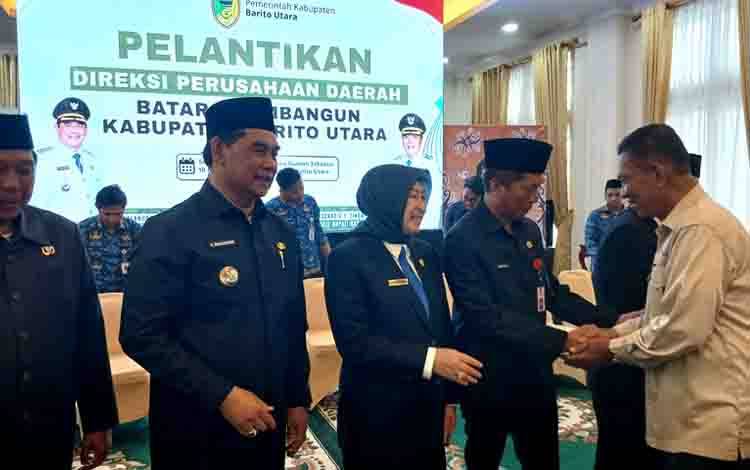 Ketua DPRD Barito Utara Apresiasi Pelantikan Direksi Baru Perusda Batara Membangun