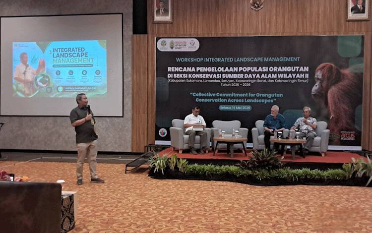 BKSDA Kalteng Bersama OF-UK dan Yayorin Susun Rencana Pengelolaan Populasi Orangutan 20262036