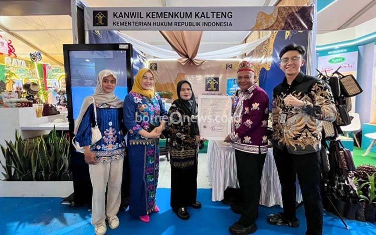 Kemenkum Kalteng Hadirkan Layanan Hukum dan Konsultasi KI di Kalteng Expo 2026