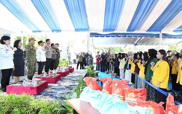 Pasar Murah Mahasiswa Jadi Upaya Pemprov Kalteng Kendalikan Inflasi