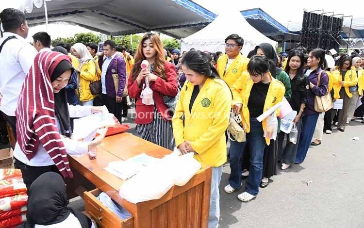 Mahasiswa Pedalaman dan Penerima KIP Jadi Sasaran Pasar Murah Pemprov Kalteng