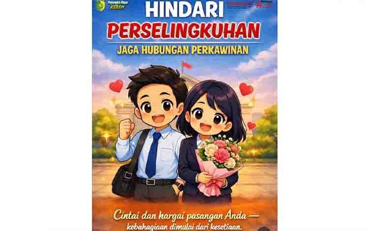 ASN Palangka Raya Diingatkan Pentingnya Jaga Kesetiaan Perkawinan