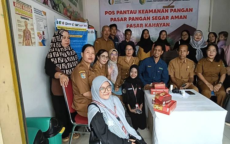 Pos Pantau Pasar Pangan Segar Aman Bukti Komitmen Jamin Keamanan Pangan Palangka Raya