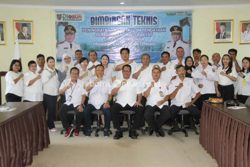 Bimtek Pendataan Sawit Tingkatkan Kemampuan Petugas Gunakan Teknologi Geospasial