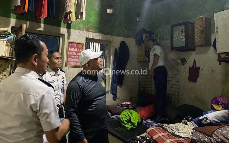 12 Warga Binaan Rutan Palangka Raya Positif Narkoba Usai Razia Blok Hunian