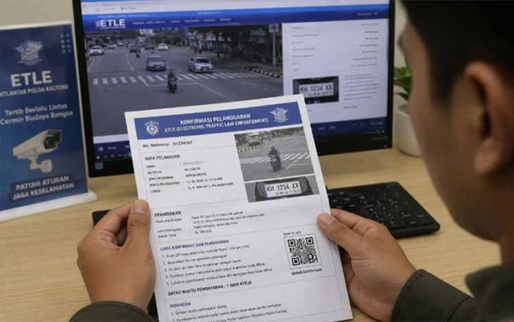 Polda Kalteng Edukasi Masyarakat Tahapan Konfirmasi Tilang ETLE