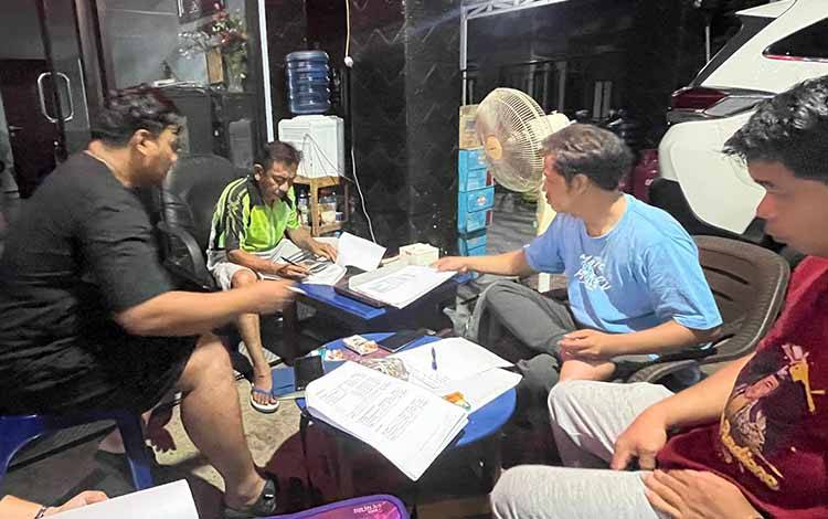 Rapat Panitia Silaturahmi Pecatur Bartim. (FOTO: IST)