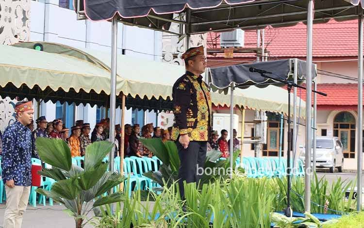 Upacara Harkitnas dan HUT Kalteng di Bartim, Gubernur Ajak Warga Perkuat Kemandirian Daerah