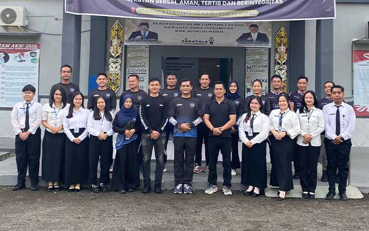 Rutan Tamiang Layang Lepas Peserta Magang, Karutan Tekankan Integritas dan Profesionalisme