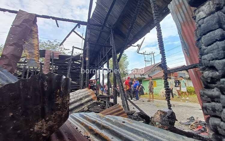 Disdamkarmat Kotim Ungkap Dugaan Penyebab Kebakaran Rumah Dinas Guru, Kerugian Ditaksir Rp400 Juta