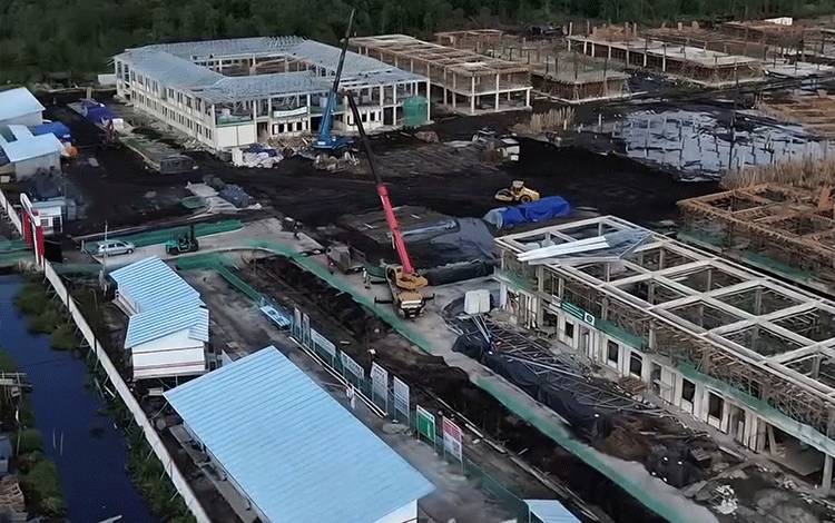 Pembangunan Sekolah Rakyat Terintegrasi 55 Kotim Capai 53 Persen