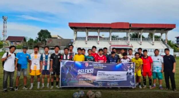 Persiapan Porprov Kalteng, Pemain Sepak Bola Mini Seruyan Diseleksi