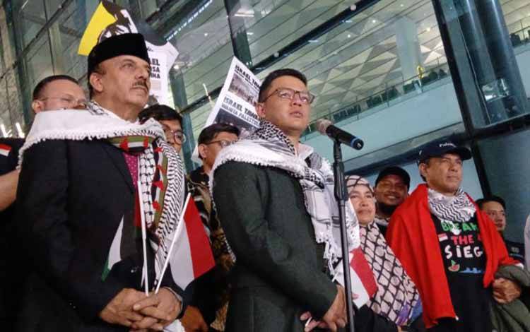 RI: Penahanan Relawan GSF oleh Israel Langgar Hukum Internasional