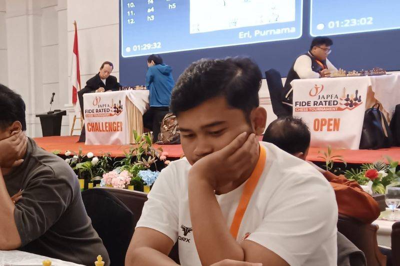GM Novendra Priasmoro Pimpin Klasemen Sementara JAPFA FIDE Rated 2026