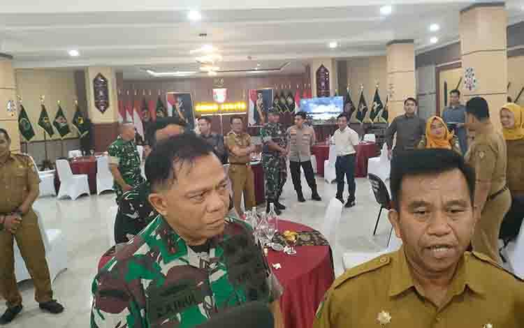 Pangdam Sampaikan Lahan 79 Hektar Pembangunan Yonif TP di Kotim Sudah Clear and Clean