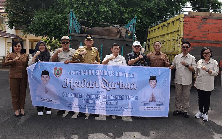 DPRD Kalteng Kawal Penyaluran 20 Sapi Kurban untuk Barito Timur