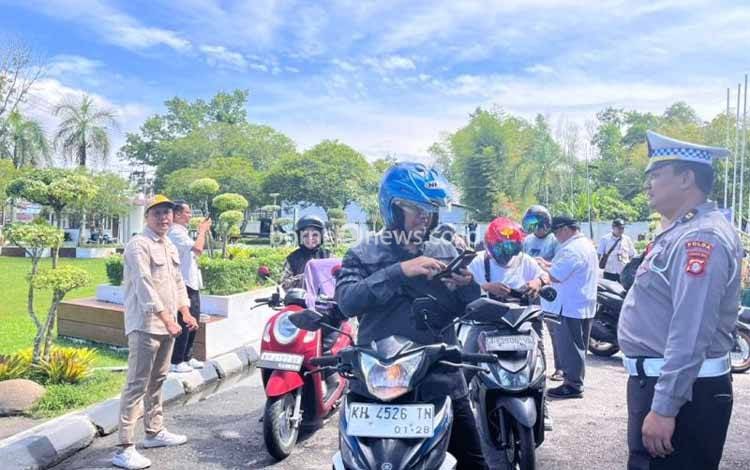 Bapenda Palangka Raya Sebut Tunggakan Pajak Kendaraan Capai Rp135 Juta