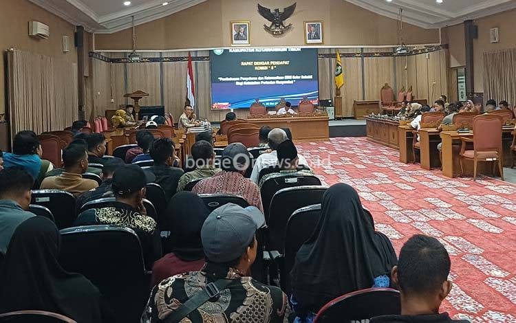 DPRD Kotim RDP Penyaluran dan Ketersediaan BBM Solar Subsidi