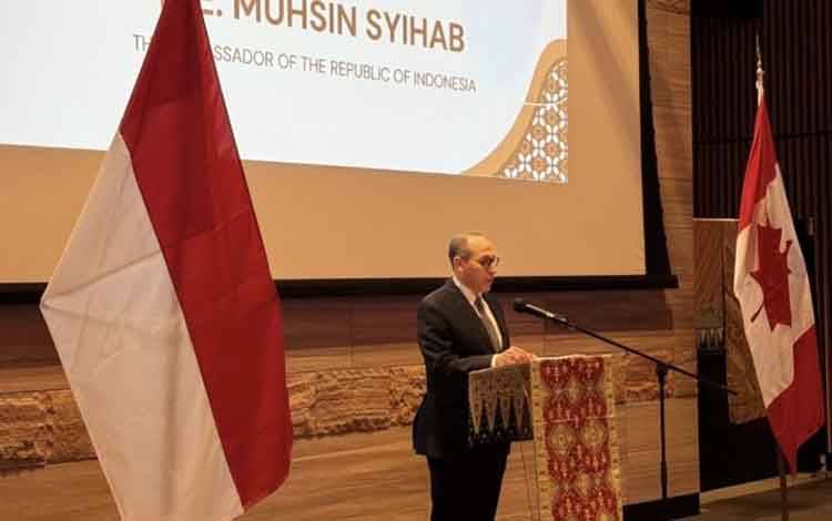 Duta Besar Indonesia untuk Kanada Muhsin Syihab. /ANTARA/HO-KBRI Ottawa