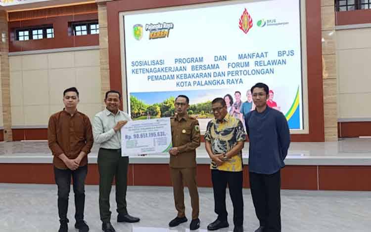 BPJS Ketenagakerjaan Salurkan Klaim Rp90,6 Miliar di Palangka Raya