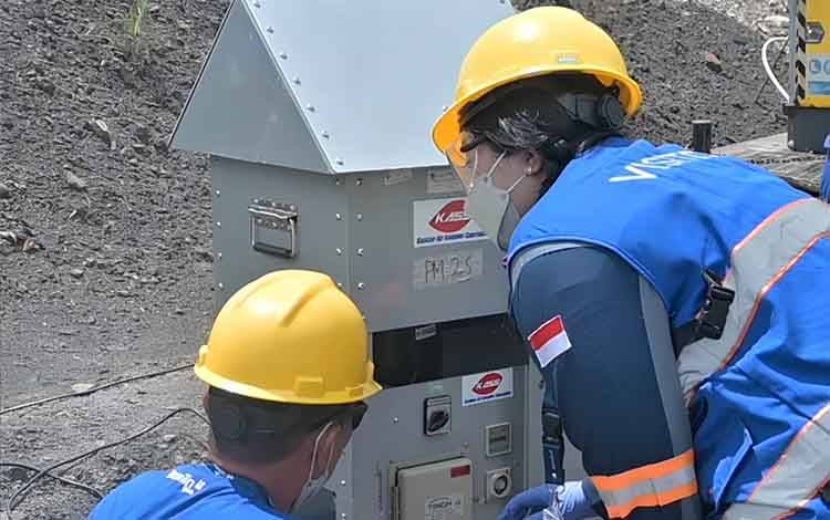 UPTD Laboratorium Lingkungan DLH Kalteng Lakukan Pemantauan Kualitas Udara di Murung Raya