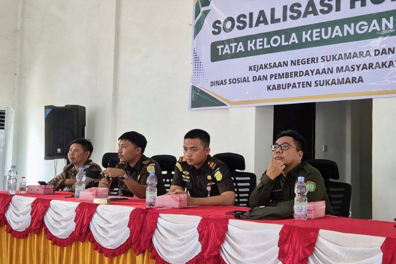 Kejari Sukamara Perkuat Pengawasan Dana Desa Melalui Penerangan Hukum