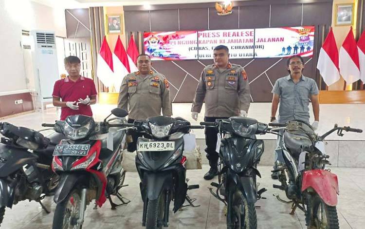 Polres Barito Utara Ungkap 21 Kasus Kejahatan Jalanan, 30 Tersangka Diamankan
