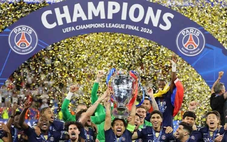 PSG Pertahankan Gelar Liga Champions Usai Kalahkan Arsenal Lewat Adu Penalti