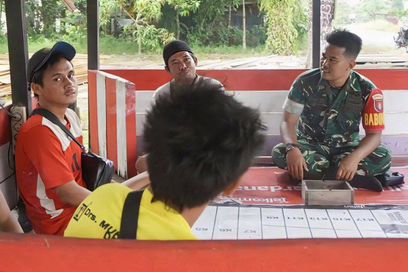 Kodim 1015/Sampit Perkuat Komunikasi Sosial Jaga Daerah Tetap Kondusif