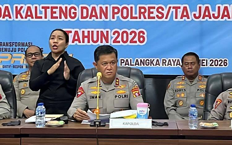 Kapolda Kalteng Minta Warga Aktif Lapor Kejahatan Melalui Layanan Darurat 110