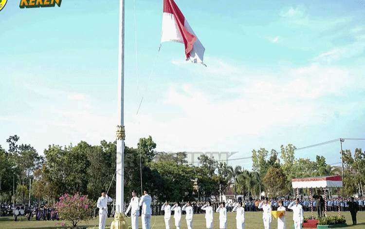 Upacara Hari Lahir Pancasila di Pemko Palangka Raya Berlangsung Khidmat