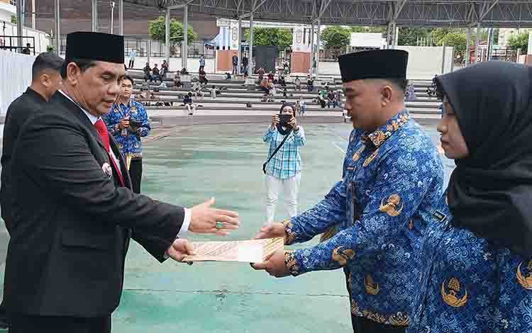 1098 CPNS di Barito Utara Terima SK Pengangkatan PNS