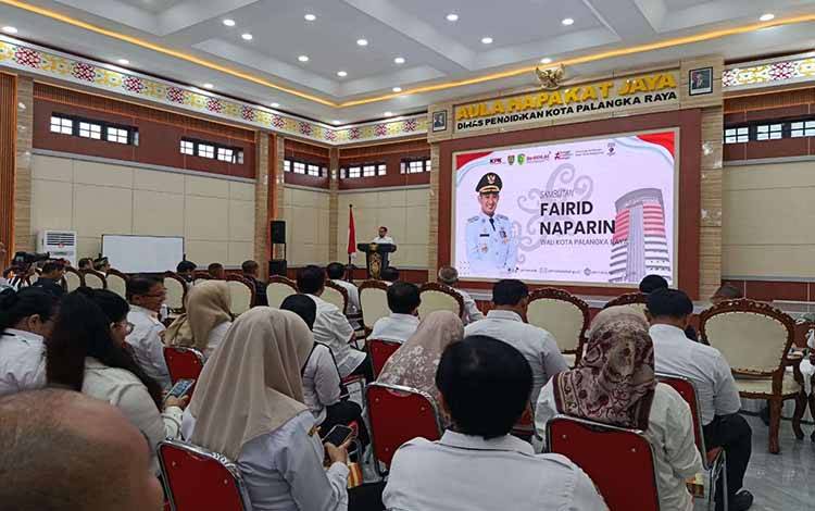 Palangka Raya Dibidik Jadi Kota Antikorupsi, Fairid Naparin Tegaskan Integritas Bukan Sekadar Penghargaan
