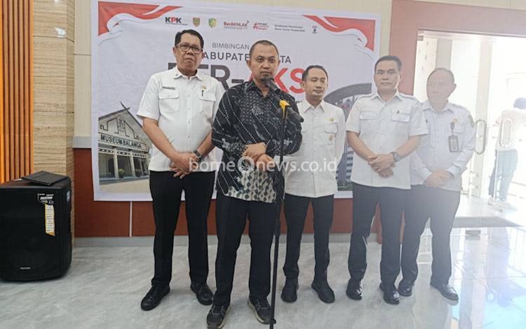 KPK Ajak Warga Awasi Layanan Publik untuk Wujudkan Palangka Raya Kota Antikorupsi