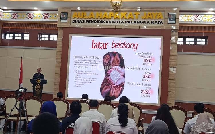 KPK di Disdik Palangka Raya: Dana Rp4.197 Triliun Harus Dikawal, Korupsi Masih Ancam Kesejahteraan