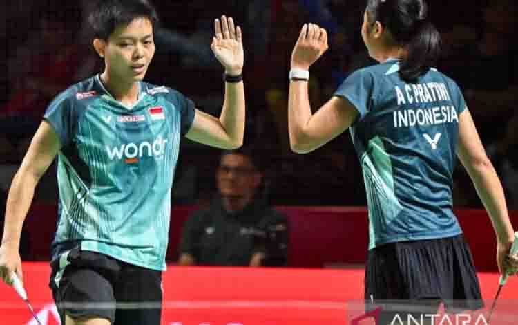 Tiwi/Fadia Jaga Asa Naik Kelas setelah Kembali Tumbangkan Lee/Baek