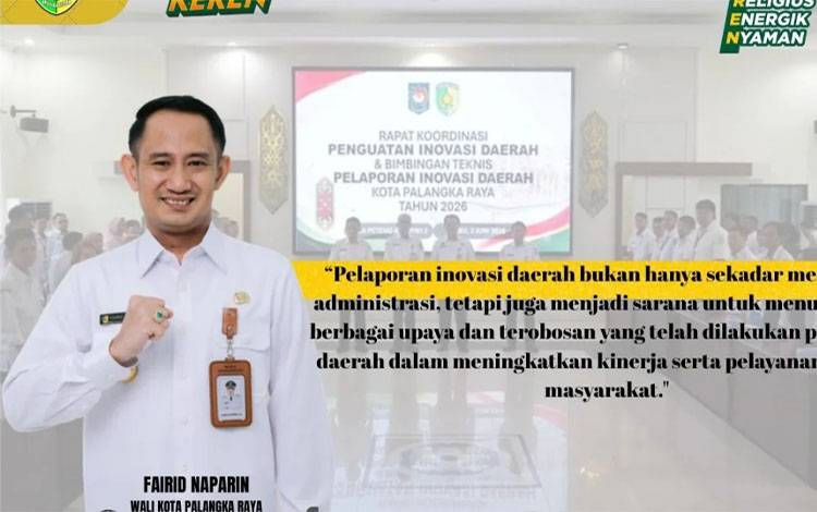 Pemko Palangka Raya Tanamkan Budaya Inovasi di Setiap Sektor