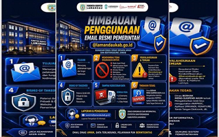 Diskominfo Lamandau Tegaskan Aturan Penggunaan Email Resmi Pemerintah