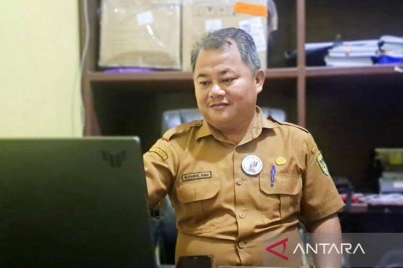 Kepala Bidang SD dan SMP di Disdikpora Gumas, Silpanus. ANTARA/Chandra