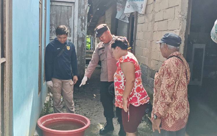 Polres dan Dinkes Gunung Mas Laksanakan Edukasi 3M Plus untuk Cegah DBD