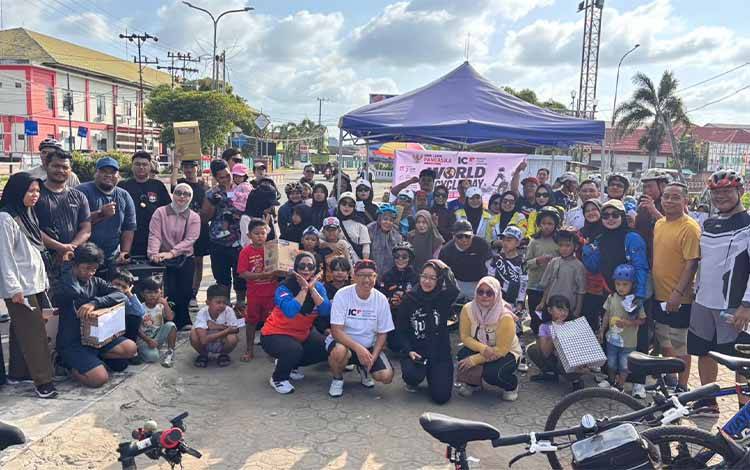 Gowes Bareng Peringati Hari Lahir Pancasila dan Hari Bersepeda Sedunia 2026, Berlangsung Meriahkan di Kuala Pembuang