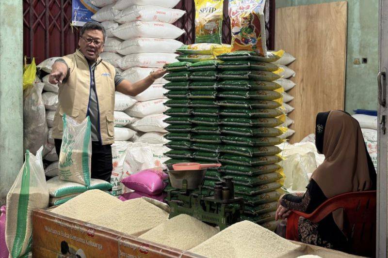 Bulog Kalteng Salurkan 2.500 Ton Beras SPHP untuk Jaga Stabilitas Harga