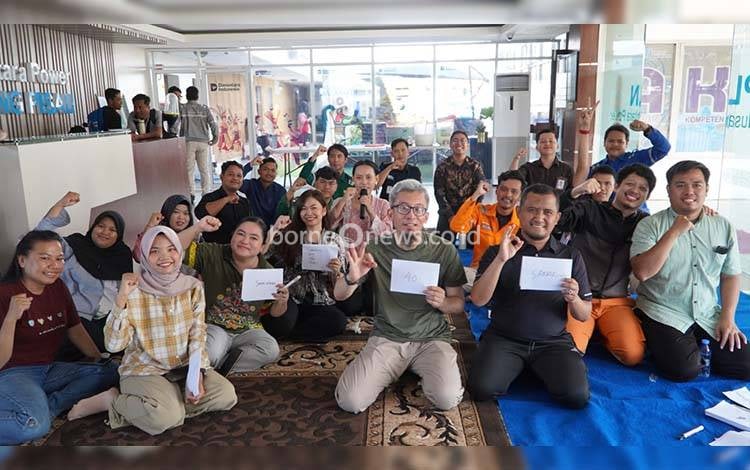 Tingkatkan Wellbeing Positif Karyawan, PLTU Pulang Pisau Gelar Lomba Cerdas Cermat dan Rangking 1