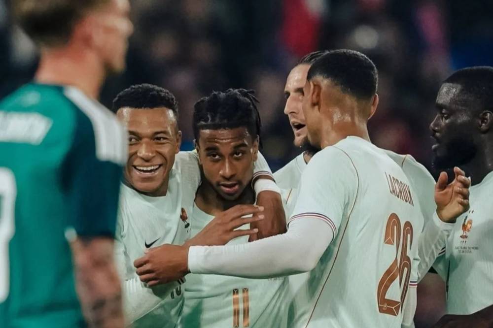 Michael Olise Cetak Hat-trick, Prancis Kalahkan Irlandia Utara 3-1