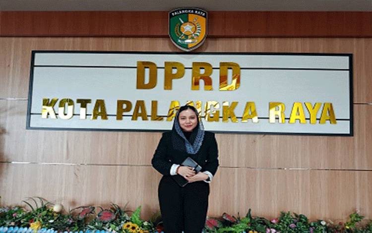 Sekretaris Komisi III DPRD Palangka Raya, Rana Muthia Oktari. (Foto:MARINI)