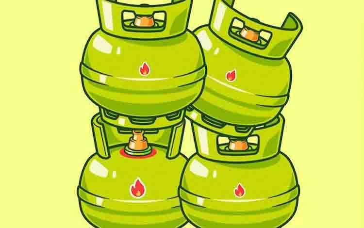 LPG 3 Kg Sulit Dicari, Harga di Lamandau Tembus Rp60 Ribu per Tabung
